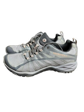 Merrell Siren Edge Frost Gray J46610 Athletic Hiking Shoes Women's Size 8.5 Dry